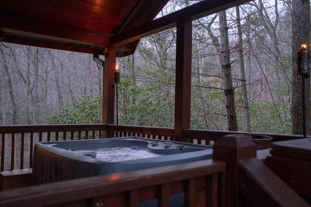 Three Dog Night - Pet-Friendly Cabin With Hot Tub Villa Blue Ridge Exterior foto