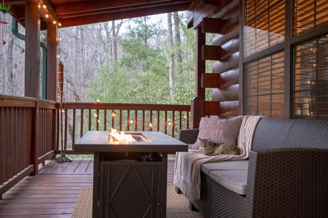 Three Dog Night - Pet-Friendly Cabin With Hot Tub Villa Blue Ridge Exterior foto