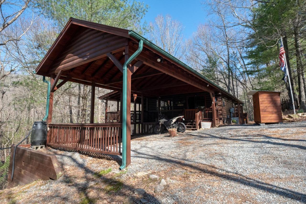 Three Dog Night - Pet-Friendly Cabin With Hot Tub Villa Blue Ridge Exterior foto